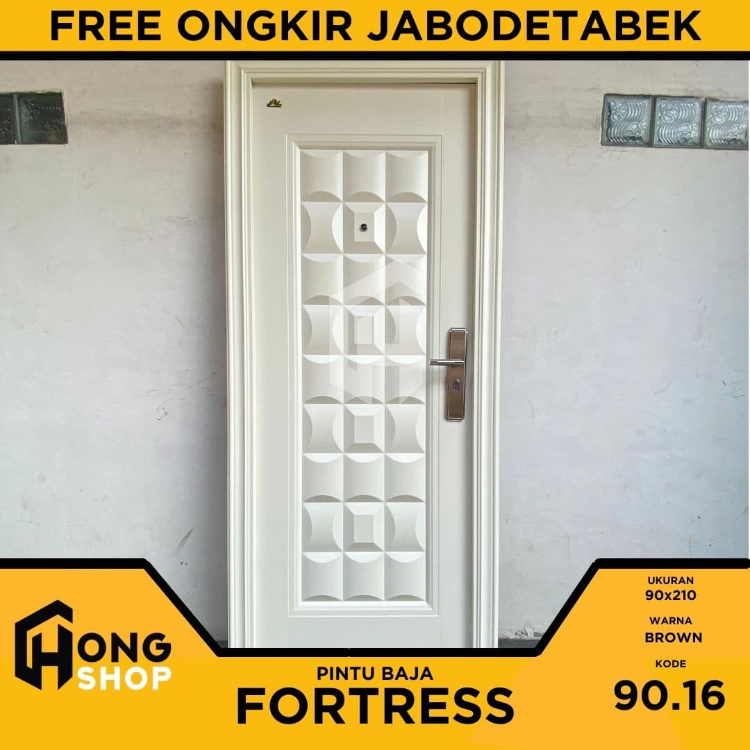 Pintu Kamar Mandi UPVC EDEN GG 200x300 - Kayu - M